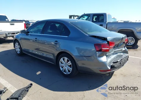 2017 Volkswagen Jetta 1.4T S z USA, uszkodzony, nr VIN 3VW167AJ5HM253713